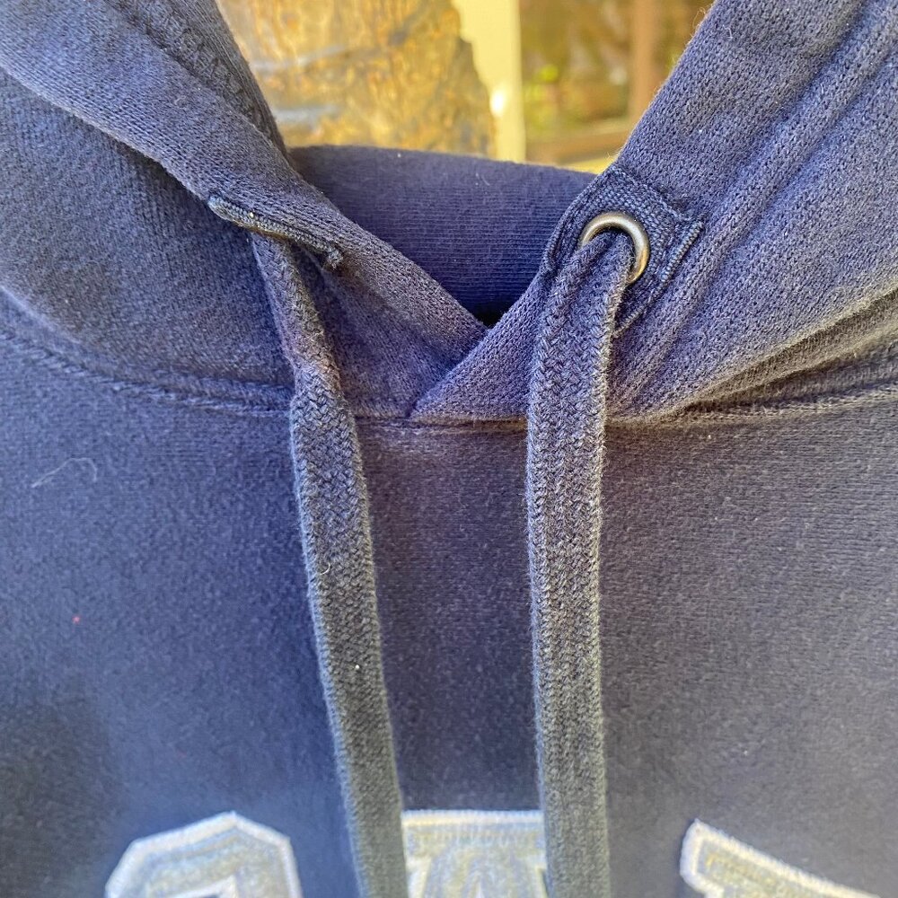 Women's Gap Navy Blue Hoodie Sweatshirt Size Small - Picture 9 of 11